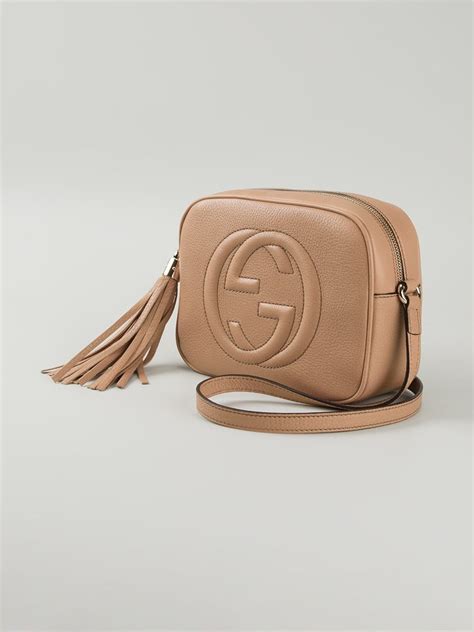 gucci tan crossbody purse